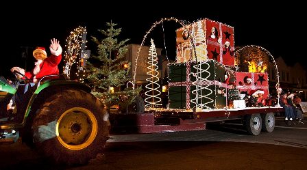 Calistoga tractor parade